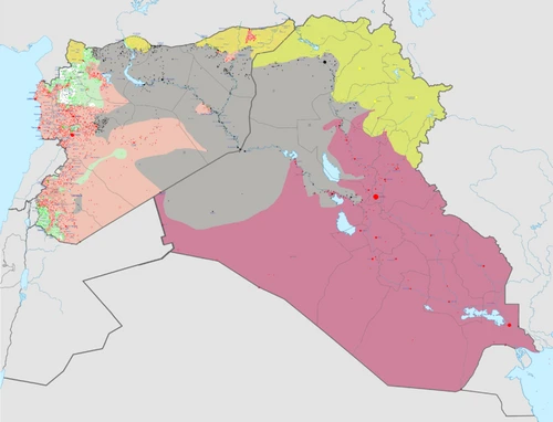 syria and iraq 2014 onward war map png png