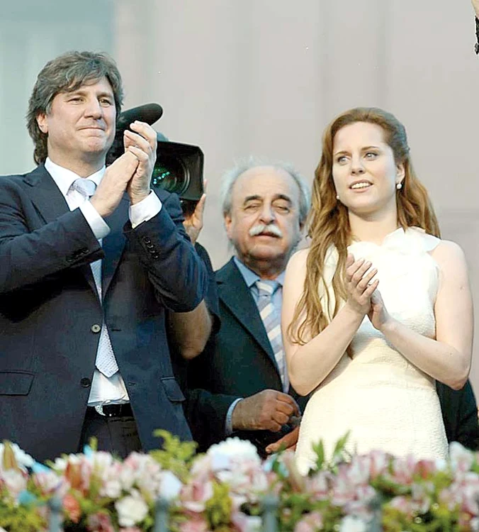 La întâlnirile oficiale, ea şi Amado Boudou sunt de nedespărţit