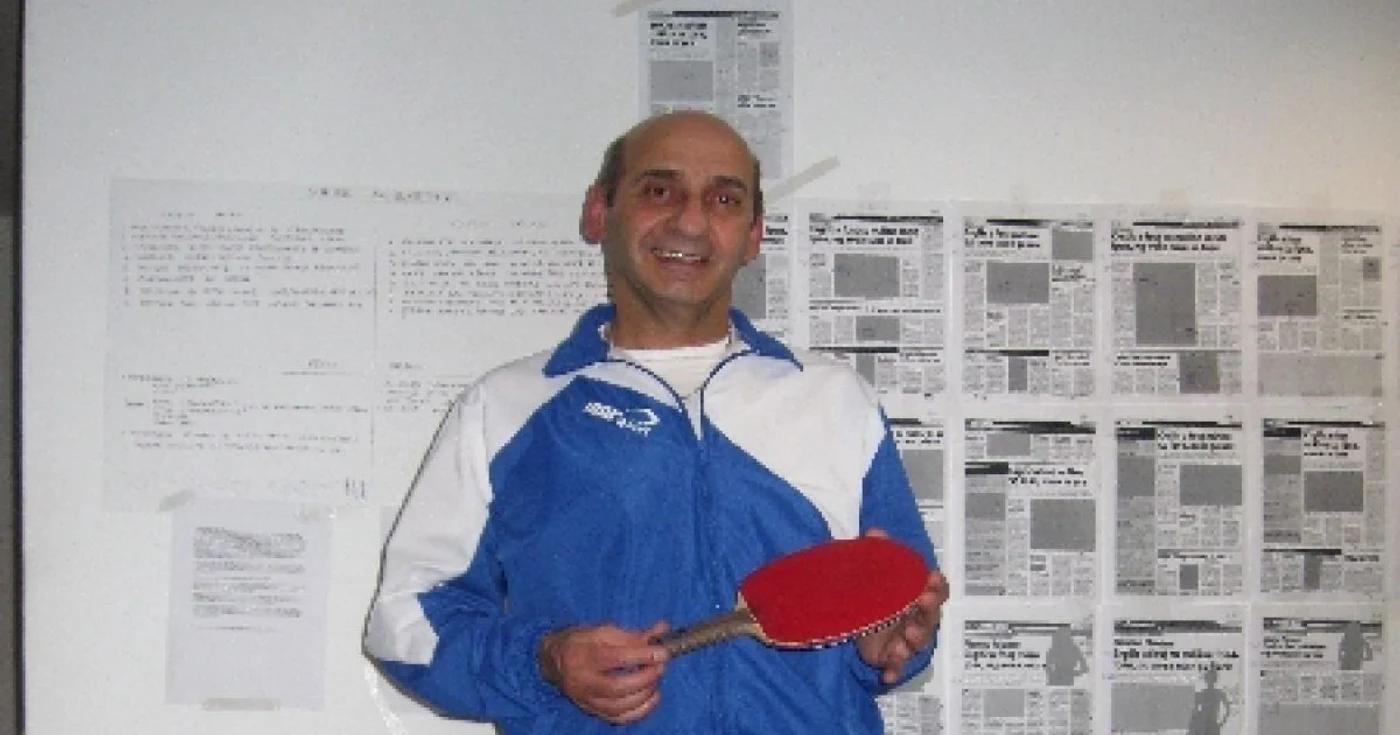Romeo Lupaşcu iubeşte tenisul de masă