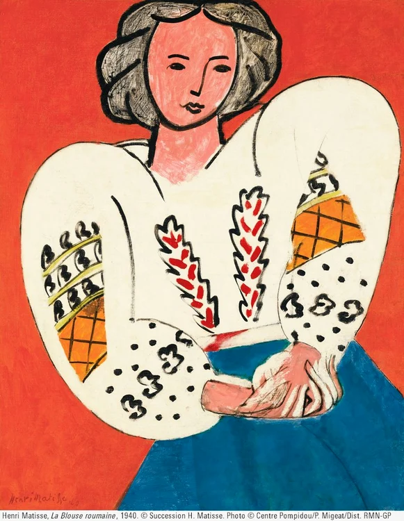 Pictura lui Matisse. FOTO: X/@CentrePompidou