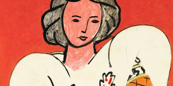 la blouse roumaine pictura de henri matisse FOTO: X/@CentrePompidou