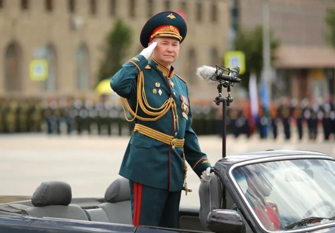 generalul rus Andrei Mordvicev/ FOTO:X