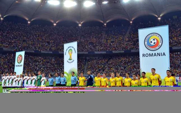 Tricolorii sunt lăudaţi de FIFA şi UEFA pentru prestaţia din meciul cu Ungaria FOTO Răzvan Păsărică