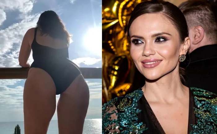 Cristina Șișcanu apariție fierbinte în costum de baie