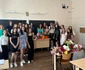 Carmen Iohannis, într-o rochie turcoaz creată de Eli Lăslean, la început de an școlar 2023