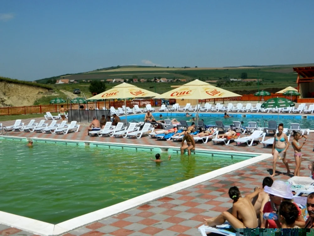 Bazine cu apă sărată în judeţul Alba