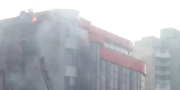 incendiu in centrul chisinaului FOTO Facebook