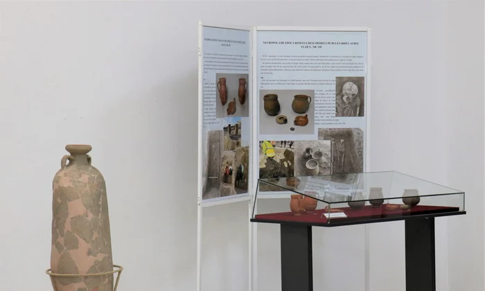 Expoziția „Destinul unei așezări antice”, la Muzeul Județean Ștefan cel Mare din Vaslui (foto: Muzeul de Istorie Națională și Arheologie Constanța)