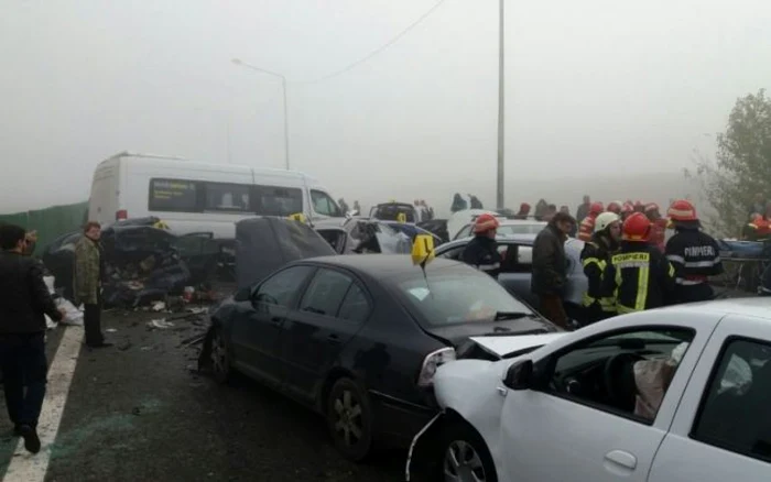 Echipaje de pompieri vor acţiona suplimentar pe A2 în cazul unor tragedii FOTO Adevărul