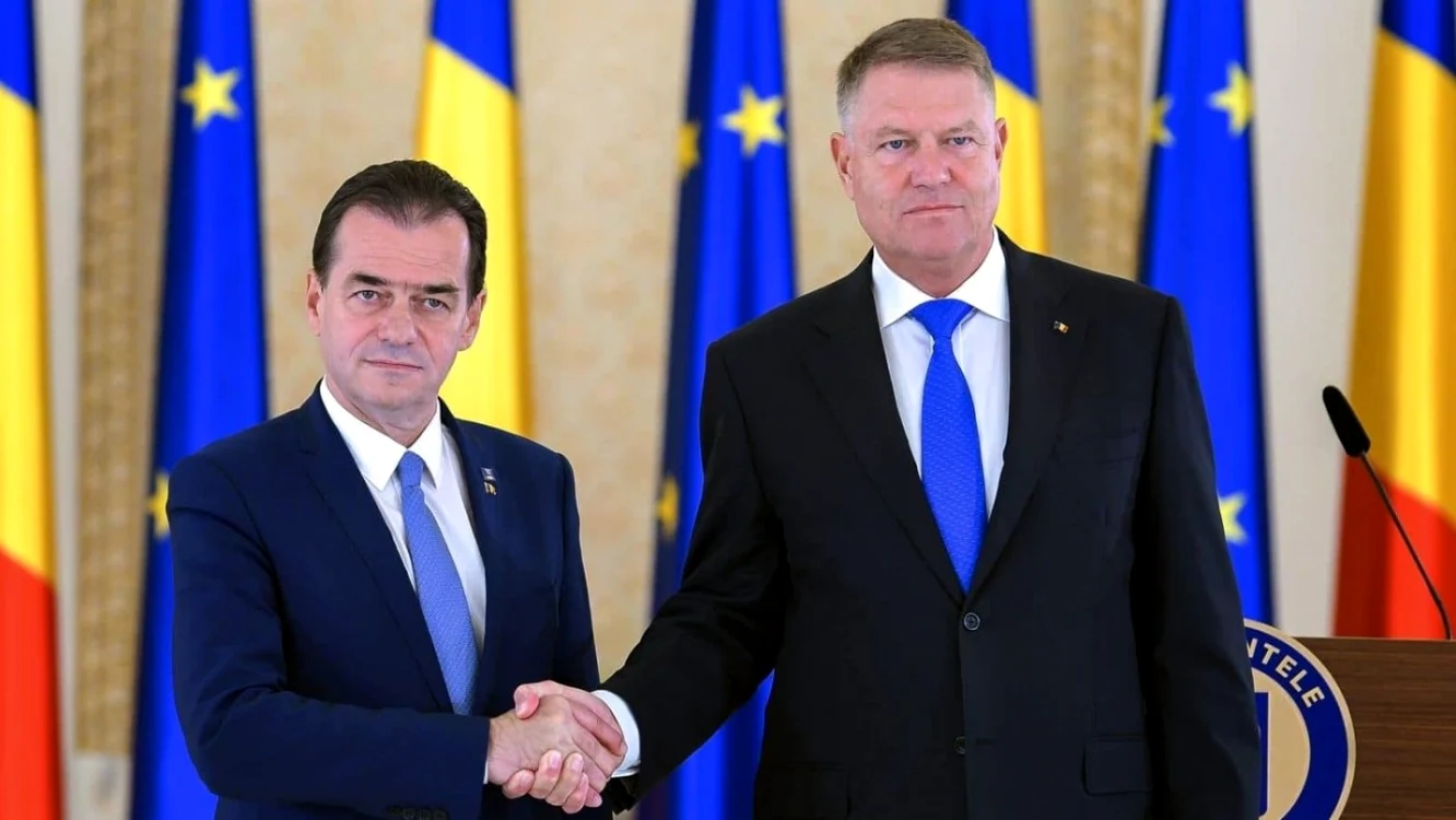 Ludovic Orban, Klaus Iohannis FOTO Ludovic Orban, Klaus Iohannis / Facebook L Orban