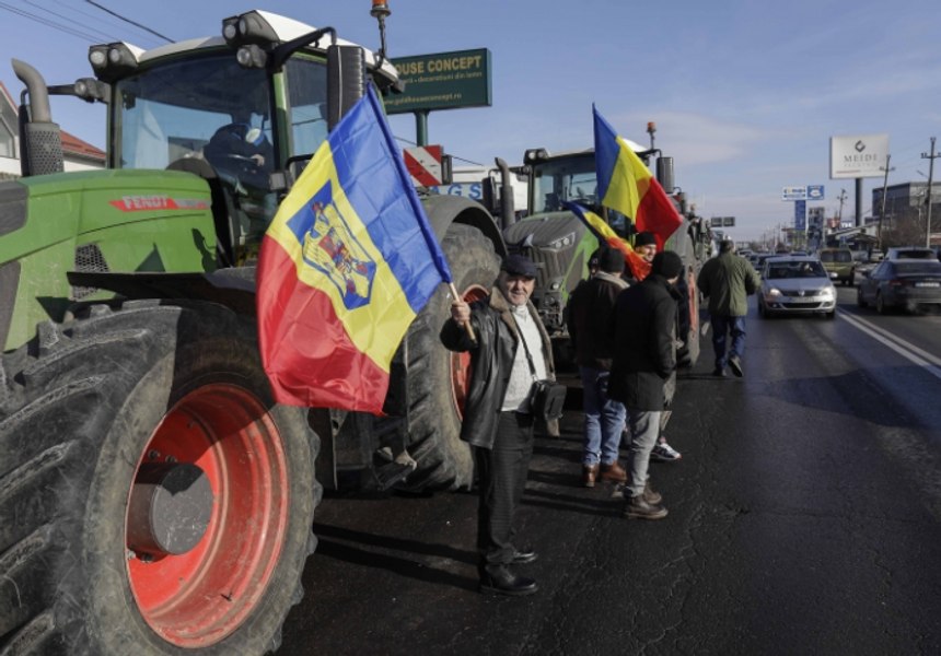 Duminică are loc protestul fermierilor și transportatorilor. Ce trasee a aprobat Primăria Capitalei