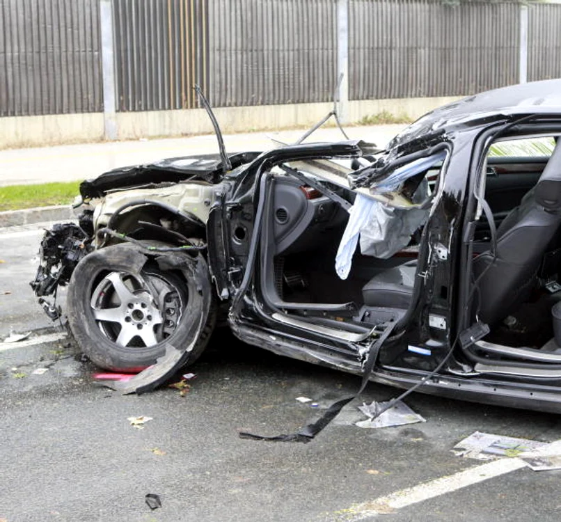 
    În Cehia s-a produs un accident între două autovehicule înmatriculate în RomâniaFoto: Getty  