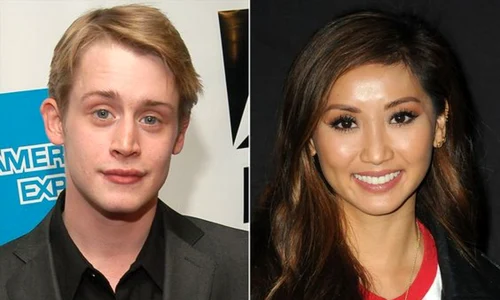 Kevin din Singur Acasa, Macaulay Culkin si Brenda Songs jpeg