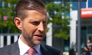 Eric Trump, fiul lui Donald Trump. FOTO captură Antena 3 CNN 