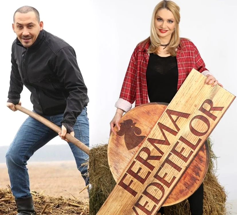 
    Ştefan Stan şi Cristina Cioran şi-au aruncat cuvinte grele la "Ferma vedetelor"foto: Pro Tv  