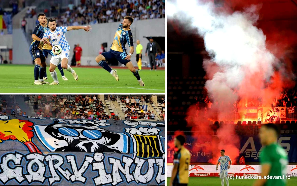 Corvinul Hunedoara - Rijeka. Foto Daniel Guță. ADEVĂRUL