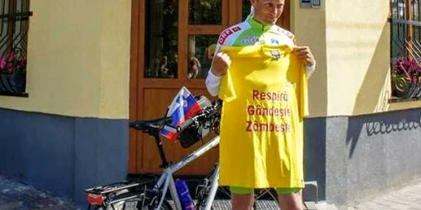 Ciclistul Aleš Juvanc a trecut prin Bacău