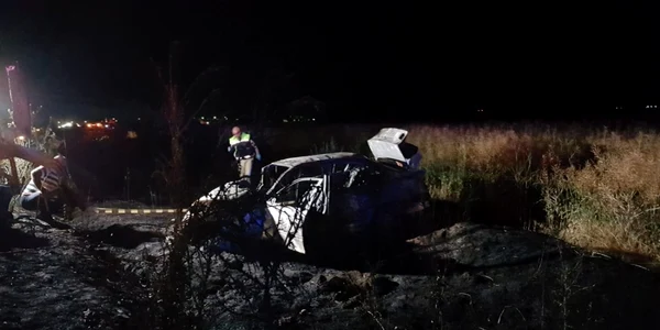 Accident rutier Constanta-Valea Dacilor FOTO IPJ Constanta