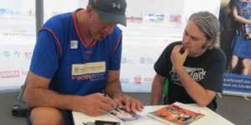 Ghiță Mureșan a acordat și autografe la Timișoara