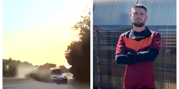 Tânăr fotbalist amator, mort într-un accident pe Centura București FOTO: Fb / Inter Purani