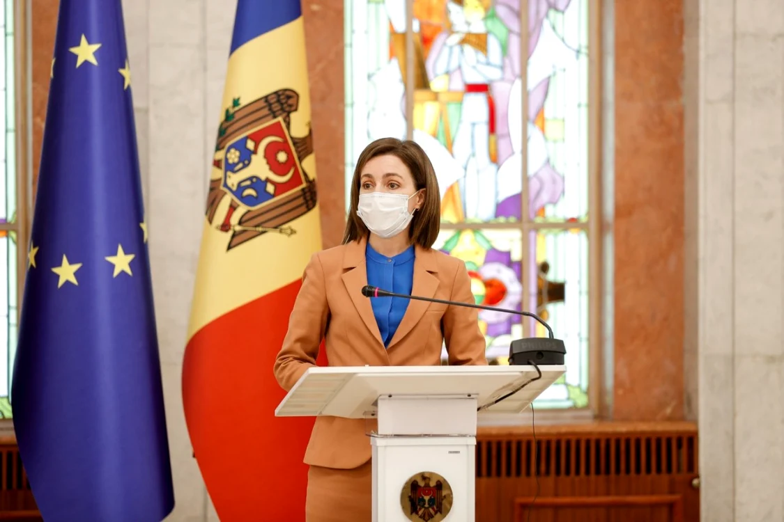 Preşedinta Republicii Moldova, Maia Sandu