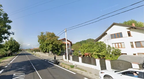 DN7 - centura Râmnicului se intersectează cu strada pe care a fost semnalată prezența unui urs Google Maps
