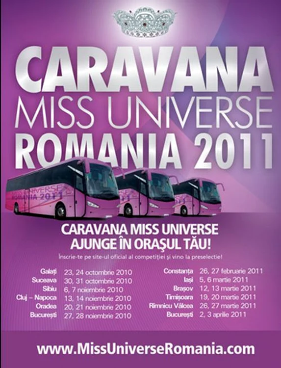 Caravana Miss Universe România 2011