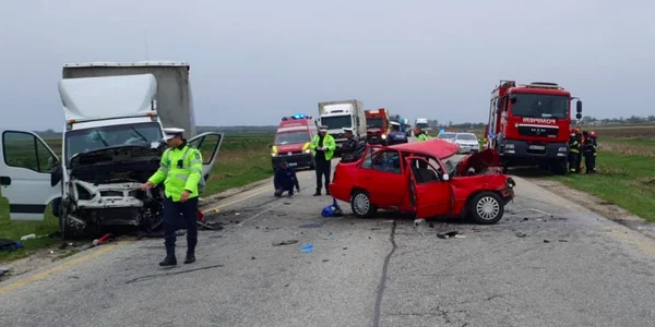 Accident rutier pe DN6/E70 în Olt Sursa martor