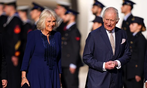 Regele Charles și Regina Camilla au ajuns la Roma pe 7 aprilie 2025, Profimedia (3) jpg