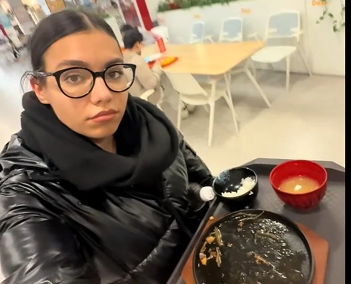 Studenta româncă FOTO: Captura Tiktok