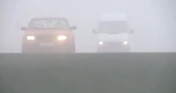Este în continuare ceață în mai multe localități din țară FOTO Arhivă