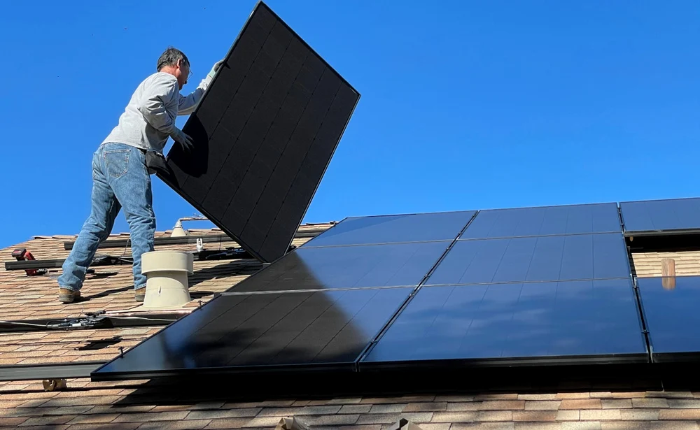 Panouri fotovoltaice. Foto Arhivă. 