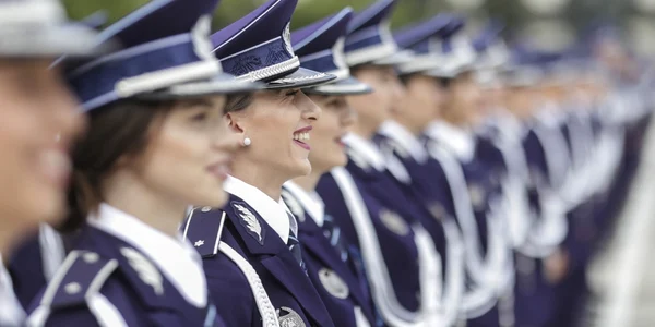 Ceremonia de avansare în grad a Promoţiei 2018 a Academiei de Poliţie 'Alexandru Ioan Cuza'. FOTO Inquam Photos