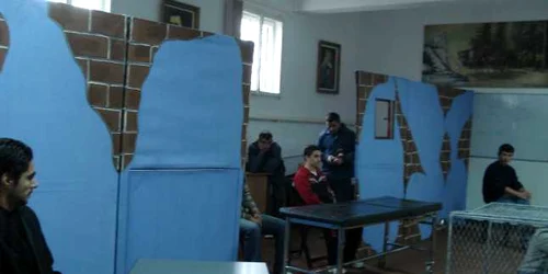Deţinuţii au jucat şi piesa "Haina de OM" Foto: Arhivă
