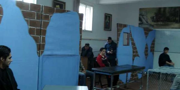 Deţinuţii au jucat şi piesa "Haina de OM" Foto: Arhivă