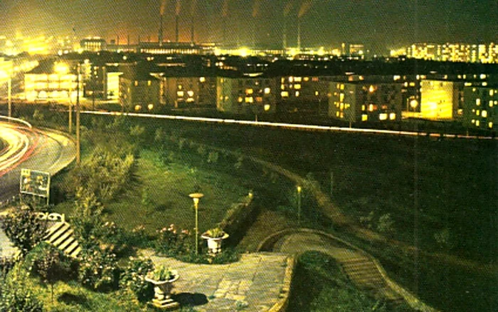restaurantul Corvinul in anii 50 ilustrata