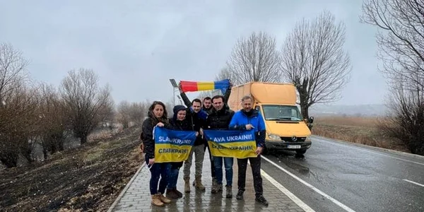 Echipa program Solidari cu Ucraina FOTO Sebastian Burduja