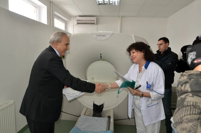 Tomograful a fost pus în funcţiune, pe 28 ianuarie. FOTO CJ Prahova