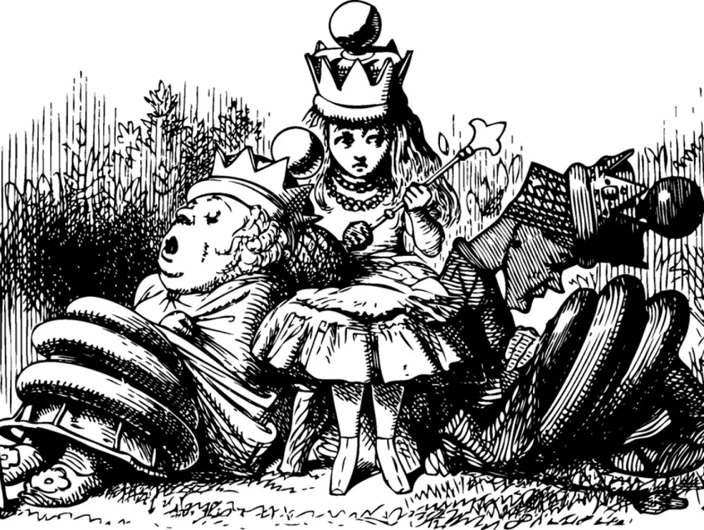 Ilustraţie Alice în Ţara Minunilor FOTO Shutterstock