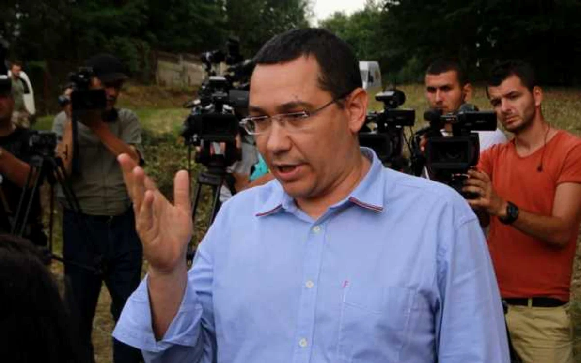 Victor Ponta efectueaza marti o vizita in judetul Constanta. FOTO: Arhiva Adevarul