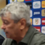 Mircea Lucescu este noul antrenor al echipei naționale de fotbal, declarații de presă la Federația Română de Fotbal, București. FOTO Inquam Photos / George Călin