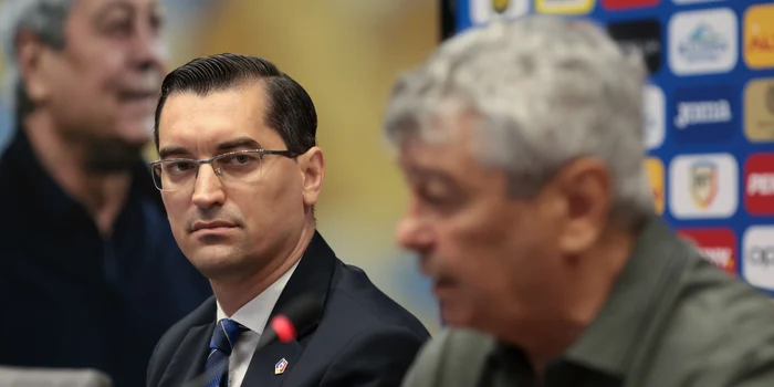 Mircea Lucescu și Răzvan Burleanu trag la aceeași căruță  FOTO FRF