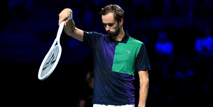 Daniil Medvedev, un car de nervi la Australian Open. Foto EPA EFE