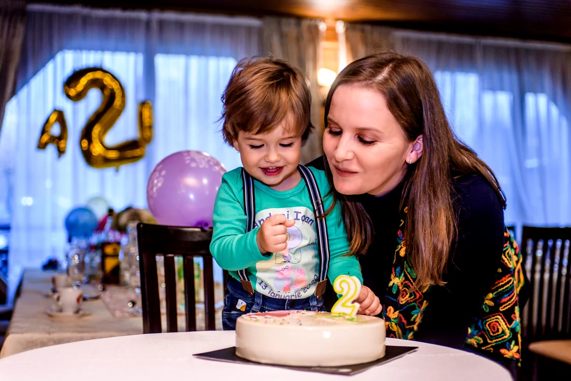 Fiul Ioanei Maria Moldovan a împlinit 2 ani