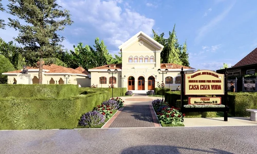 Parcul Casei „Cuza Vodă” va fi reamenajat cu fonduri europene (© Facebook / Costel Fotea)