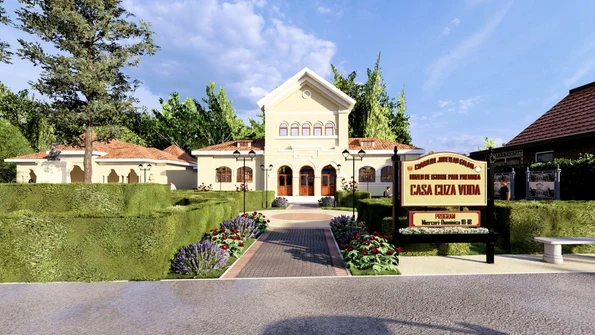 Parcul Casei „Cuza Vodă” va fi reamenajat cu fonduri europene (© Facebook / Costel Fotea)