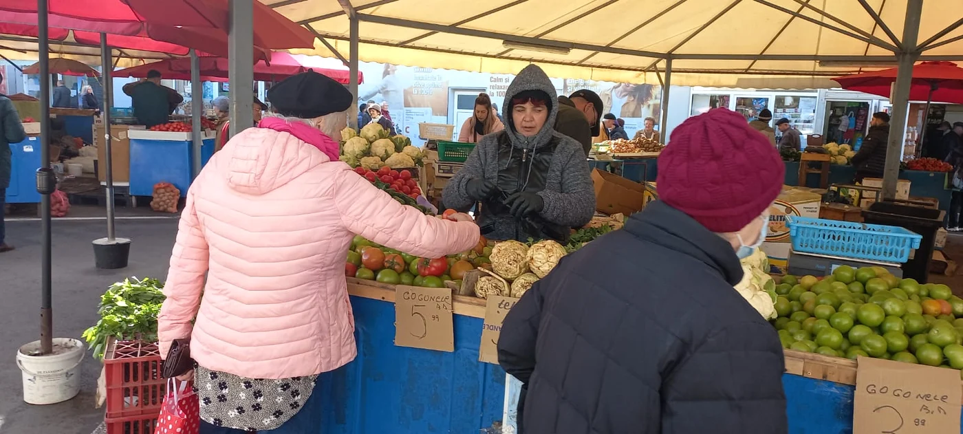 Prețuri mari la piață pentru produsele de post FOTO Ioan Buciumar