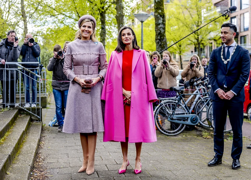 Regina Letizia a Spaniei și Regina Maxima a Țărilor de Jos Foto Profimedia (1) jpg
