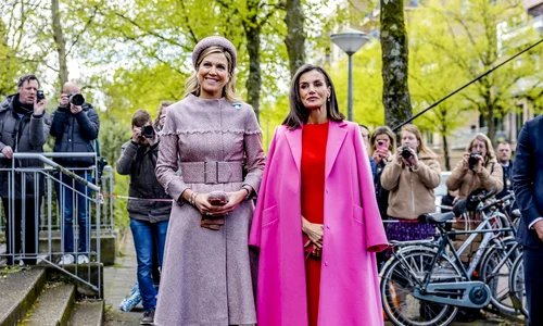Regina Letizia a Spaniei și Regina Maxima a Țărilor de Jos Foto Profimedia (1) jpg