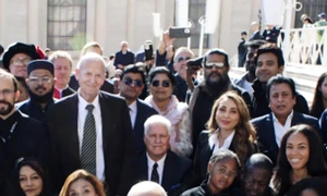 Iulia Vantur si Papa Leon XIV jpg